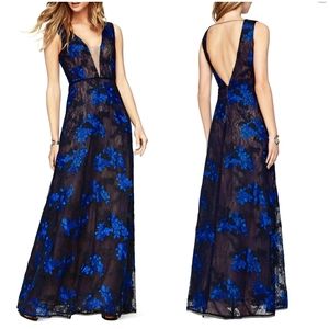 NWOT BCBGMAXAZRIA Brea Lace Gown Size 12